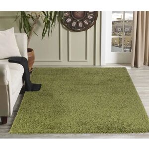 Smart Living Wholesale Ltd 200x290cm Green Luxury Shaggy Rug Smart Living Wholesale Ltd 200x290cm Green Luxury Shaggy Rug