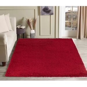Serdim Rugs - Living Room Shaggy - Red - 60x220 cm - Rug Serdim Rugs - Living Room Shaggy - Red - 60x220 cm - Rug