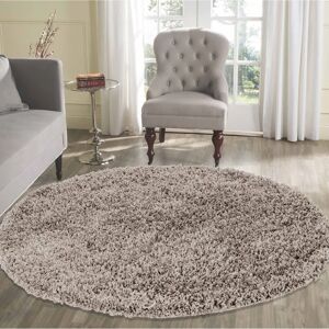 Serdim Rugs - Round 120x120 - Light Beige - 45mm - Rug Serdim Rugs - Round 120x120 - Light Beige - 45mm - Rug