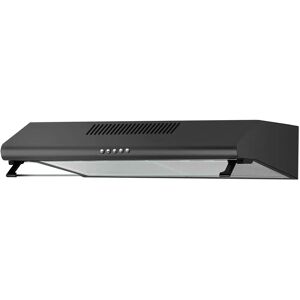 electriQ - Visor 60cm - Black - Cooker Hood electriQ - Visor 60cm - Black - Cooker Hood