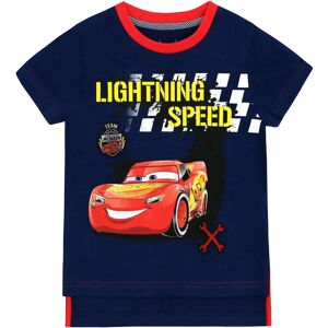 Disney Cars Lightning McQueen Blue T-Shirt 6-7 Years Disney Cars Lightning McQueen Blue T-Shirt 6-7 Years