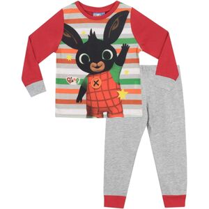 Bing Model 104-110cm Red Stripe Pyjamas for 4-5 Years Bing Model 104-110cm Red Stripe Pyjamas for 4-5 Years