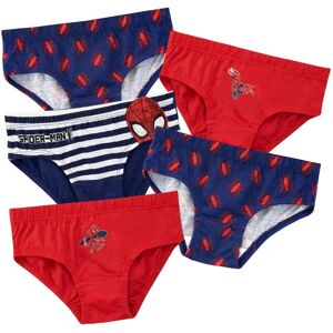 Marvel Spiderman Underwear - 5 Pack - Boys' Red Cotton Briefs Marvel Spiderman Underwear - 5 Pack - Boys' Red Cotton Briefs