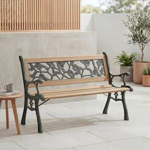 Home Discount - Garden Vida - Pink - 3-seat - Garden bench Home Discount - Garden Vida - Pink - 3-seat - Garden bench