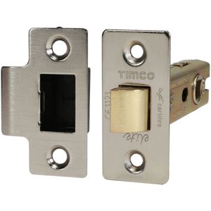 Timco - Tubular Latch - Satin Nickel - 76mm - LATCH Timco - Tubular Latch - Satin Nickel - 76mm - LATCH