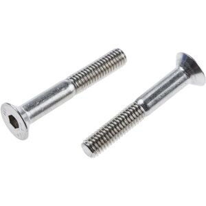 RS PRO Vite in acciaio inox con testa svasata esagonale, M6 x 40mm - Vite RS PRO Vite in acciaio inox con testa svasata esagonale, M6 x 40mm - Vite