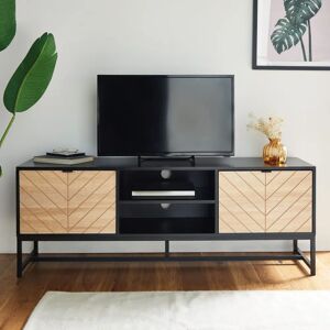 Vonhaus - Chevron - 2 Door - Storage - TV Unit Vonhaus - Chevron - 2 Door - Storage - TV Unit