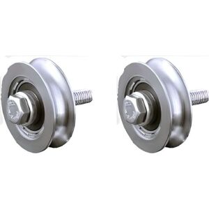 Roue à gorge ronde Parnells 60mm - Lot de 2 Roue à gorge ronde Parnells 60mm - Lot de 2