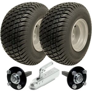 Kit de remorque ATV Wanda P332 - Herbe - 18x8.50-8 - Axes SteelPress robustes Kit de remorque ATV Wanda P332 - Herbe - 18x8.50-8 - Axes SteelPress robustes