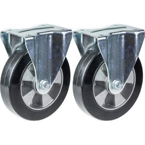 Roues Parnells 152mm 6" - Solides, Set de 2 - Publicité Roues Parnells 152mm 6" - Solides, Set de 2 - Publicité
