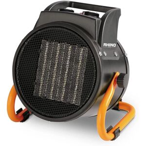 Silverline Rhino 3kw Ptc3 Black - 3 Heat Settings Fan Heater - 230v Silverline Rhino 3kw Ptc3 Black - 3 Heat Settings Fan Heater - 230v