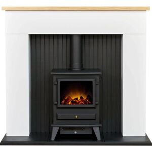 Adam 25940 fireplace - Electric White - Indoor Fireplace suite Adam 25940 fireplace - Electric White - Indoor Fireplace suite