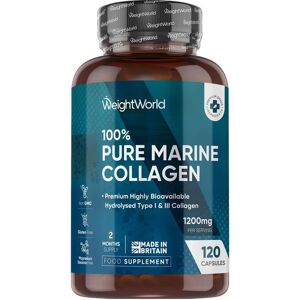 WeightWorld Marine Collagen Capsules - 1170mg - Skin, Hair & Joints WeightWorld Marine Collagen Capsules - 1170mg - Skin, Hair & Joints