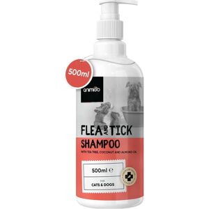 Shampoo anti-puces et tiques Animigo - 500ml - Peau sensible - Publicité Shampoo anti-puces et tiques Animigo - 500ml - Peau sensible - Publicité