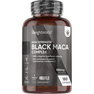 Capsule di radice di maca nera - Scorta per 6 mesi Capsule di radice di maca nera - Scorta per 6 mesi