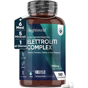 WeightWorld Electrolyte Tablets - 6 Months Supply - Vegan - High-Strength WeightWorld Electrolyte Tablets - 6 Months Supply - Vegan - High-Strength
