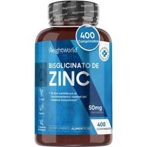 WeightWorld Vegan Zinc Tablets - 50mg, 200 Days Supply - Skin, Hair & Immunity WeightWorld Vegan Zinc Tablets - 50mg, 200 Days Supply - Skin, Hair & Immunity