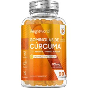 WeightWorld Vegan Turmeric Gummies - 2100mg, 3 Months WeightWorld Vegan Turmeric Gummies - 2100mg, 3 Months