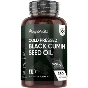 WeightWorld Black Cumin Seed Oil - 1000 mg - Dietary Supplement WeightWorld Black Cumin Seed Oil - 1000 mg - Dietary Supplement