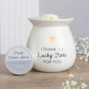 Something Different Lucky Stars Wax Melt Burner Set - Home Decor Something Different Lucky Stars Wax Melt Burner Set - Home Decor