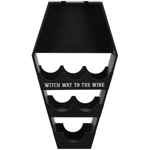 Something Different Gothic/Vampire Wine Shelf - Coffin & Glasses Rack Something Different Gothic/Vampire Wine Shelf - Coffin & Glasses Rack
