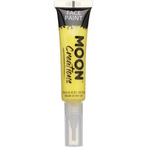 Peintures pour visage et corps Moon Creations - Jaune - 15ml - Publicité Peintures pour visage et corps Moon Creations - Jaune - 15ml - Publicité