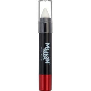 Crayons para corpo Halloween Moon Terror - Branco, 3.5g Crayons para corpo Halloween Moon Terror - Branco, 3.5g