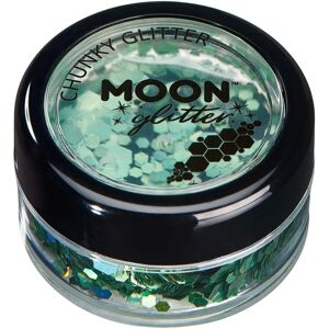 Brilho de Lua Verde da Smiffys - Glitter Chunky Holográfico - 3g - Brilho Brilho de Lua Verde da Smiffys - Glitter Chunky Holográfico - 3g - Brilho