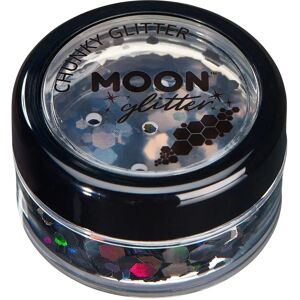 Paillettes de lune épaisses holographiques noires de Smiffys - Paillettes cosmétiques - Publicité Paillettes de lune épaisses holographiques noires de Smiffys - Paillettes cosmétiques - Publicité