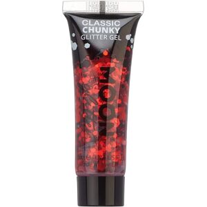 Moon Glitter - Gel Chunky à Paillettes Classique - Rouge - Publicité Moon Glitter - Gel Chunky à Paillettes Classique - Rouge - Publicité