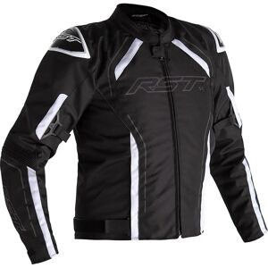 RST S-1 Motorcycle Textile Jacket - Black / White - Unisex RST S-1 Motorcycle Textile Jacket - Black / White - Unisex