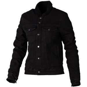 Giacca in tessuto motociclistico Rst Sherpa Denim da donna - Nero - Giacca in tessuto per moto Giacca in tessuto motociclistico Rst Sherpa Denim da donna - Nero - Giacca in tessuto per moto