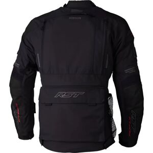 Giacca in tessuto impermeabile per moto RST Ambush - Nera - S Giacca in tessuto impermeabile per moto RST Ambush - Nera - S