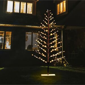 Shatchi Outdoor Christmas Decorations Lights Tree Snowy Brown - Christmas Decorations Shatchi Outdoor Christmas Decorations Lights Tree Snowy Brown - Christmas Decorations
