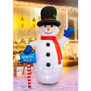 Shatchi Inflatable Snowman 6ft Tall Xmas Decoration Holiday Airblown Yard LED Light Shatchi Inflatable Snowman 6ft Tall Xmas Decoration Holiday Airblown Yard LED Light