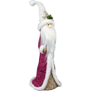 Shatchi Burgundy 76cm Santa Christmas Figure - Christmas Type Shatchi Burgundy 76cm Santa Christmas Figure - Christmas Type