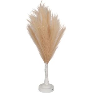 Shatchi Champagne Pampas Feather Pre-Lit Christmas Tree - Christmas Tree Shatchi Champagne Pampas Feather Pre-Lit Christmas Tree - Christmas Tree