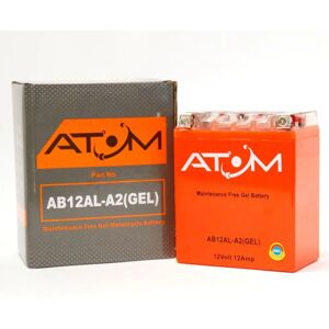 Atom Gel Motorcycle Battery - Kawasaki ZL 600 Eliminator 86-97 Atom Gel Motorcycle Battery - Kawasaki ZL 600 Eliminator 86-97