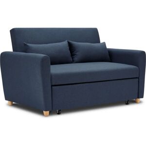 Dahlia Navy Blue 2-Seater Pull Out Sofa Bed - Convertible Sleeper Sofa Dahlia Navy Blue 2-Seater Pull Out Sofa Bed - Convertible Sleeper Sofa