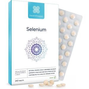 Healthspan Selenium - 200ug Hair Nails Skin Vegan Support Healthspan Selenium - 200ug Hair Nails Skin Vegan Support