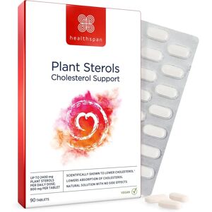 Healthspan Plant Sterols 800mg - Cholesterol Lowering Vegan Healthspan Plant Sterols 800mg - Cholesterol Lowering Vegan