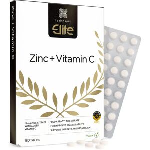 Healthspan Elite Zinc + Vitamin C - Supports Immune Health Healthspan Elite Zinc + Vitamin C - Supports Immune Health