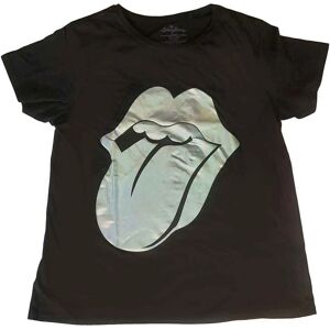 The Rolling Stones Svart M T-shirt - Folie Tunga - Officiell The Rolling Stones Svart M T-shirt - Folie Tunga - Officiell