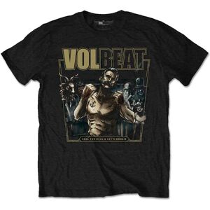 Volbeat - Tricou Negru - Semnează Acordul - Stil Rock Volbeat - Tricou Negru - Semnează Acordul - Stil Rock