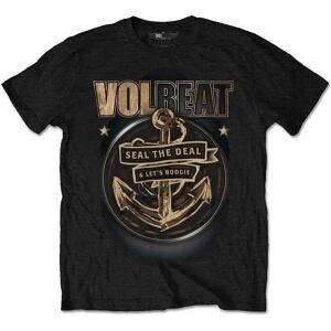 Volbeat Herren Schwarzes Anker T-Shirt - Heavy Metal Volbeat Herren Schwarzes Anker T-Shirt - Heavy Metal