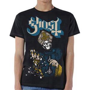 Ghost Papa Of The World Black T-shirt - Rock Ghost Papa Of The World Black T-shirt - Rock