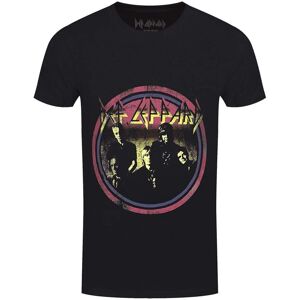 Tricou vintage negru Def Leppard - Trupa de Rock Tricou vintage negru Def Leppard - Trupa de Rock