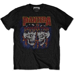 Rock Off Pantera Domination Black T-Shirt - Unisex Rock Off Pantera Domination Black T-Shirt - Unisex