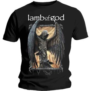 Hey Rusty - Lamb Of God Winged Death - Black - Large - T-shirt Hey Rusty - Lamb Of God Winged Death - Black - Large - T-shirt