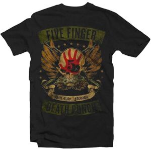 HeyRusty Five Finger Death Punch - Svart Stor - T-shirt HeyRusty Five Finger Death Punch - Svart Stor - T-shirt